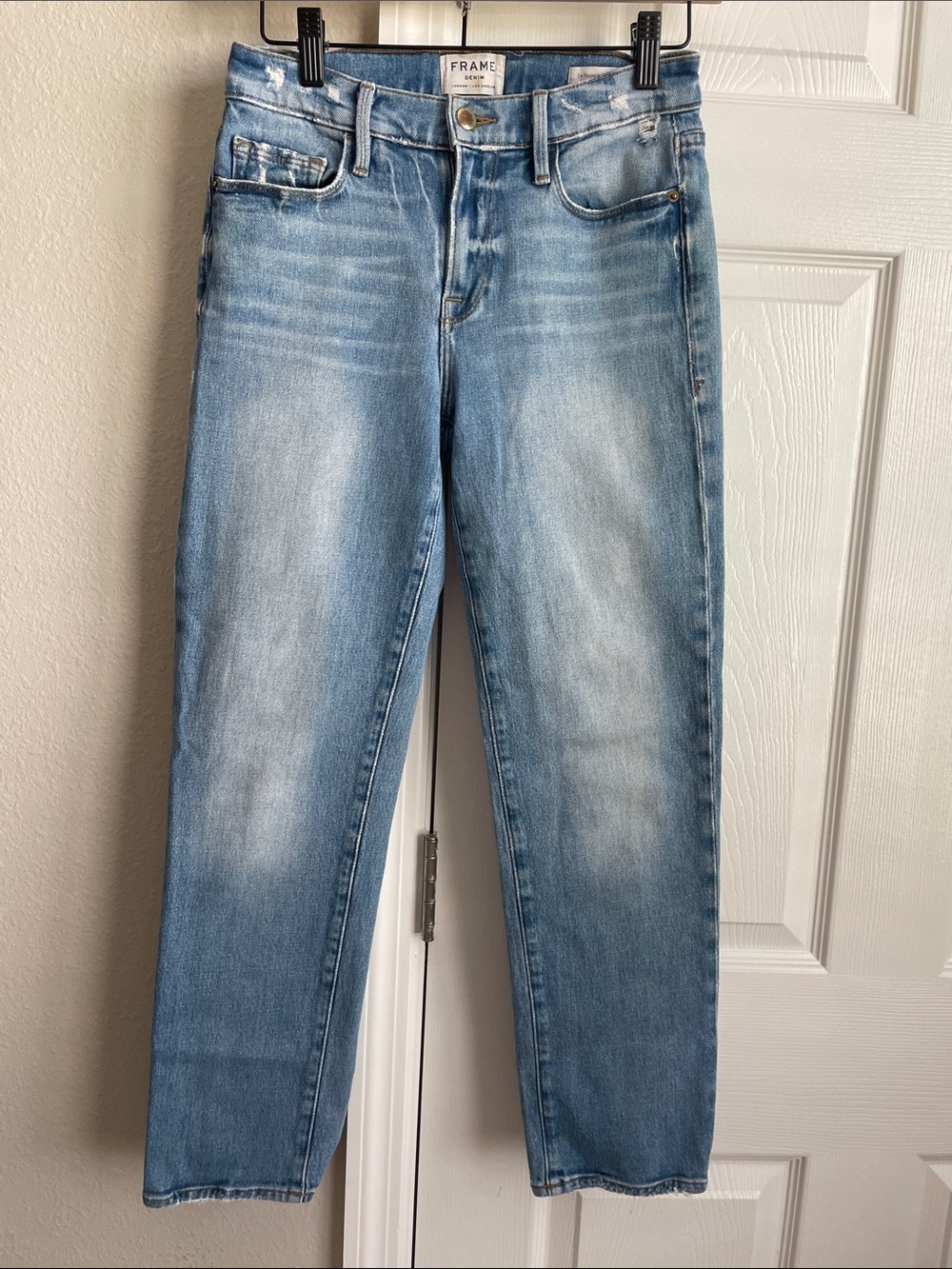 Frame Denim Light Wash Le Nouveau Straight Size 25